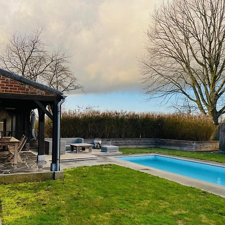 Zen Op Vakantie @Vakantiehoeve Met Zwembad Villa Lierde Buitenkant foto