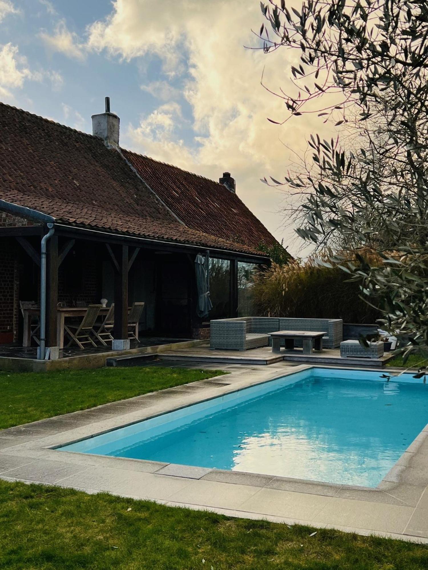 Zen Op Vakantie @Vakantiehoeve Met Zwembad Villa Lierde Buitenkant foto