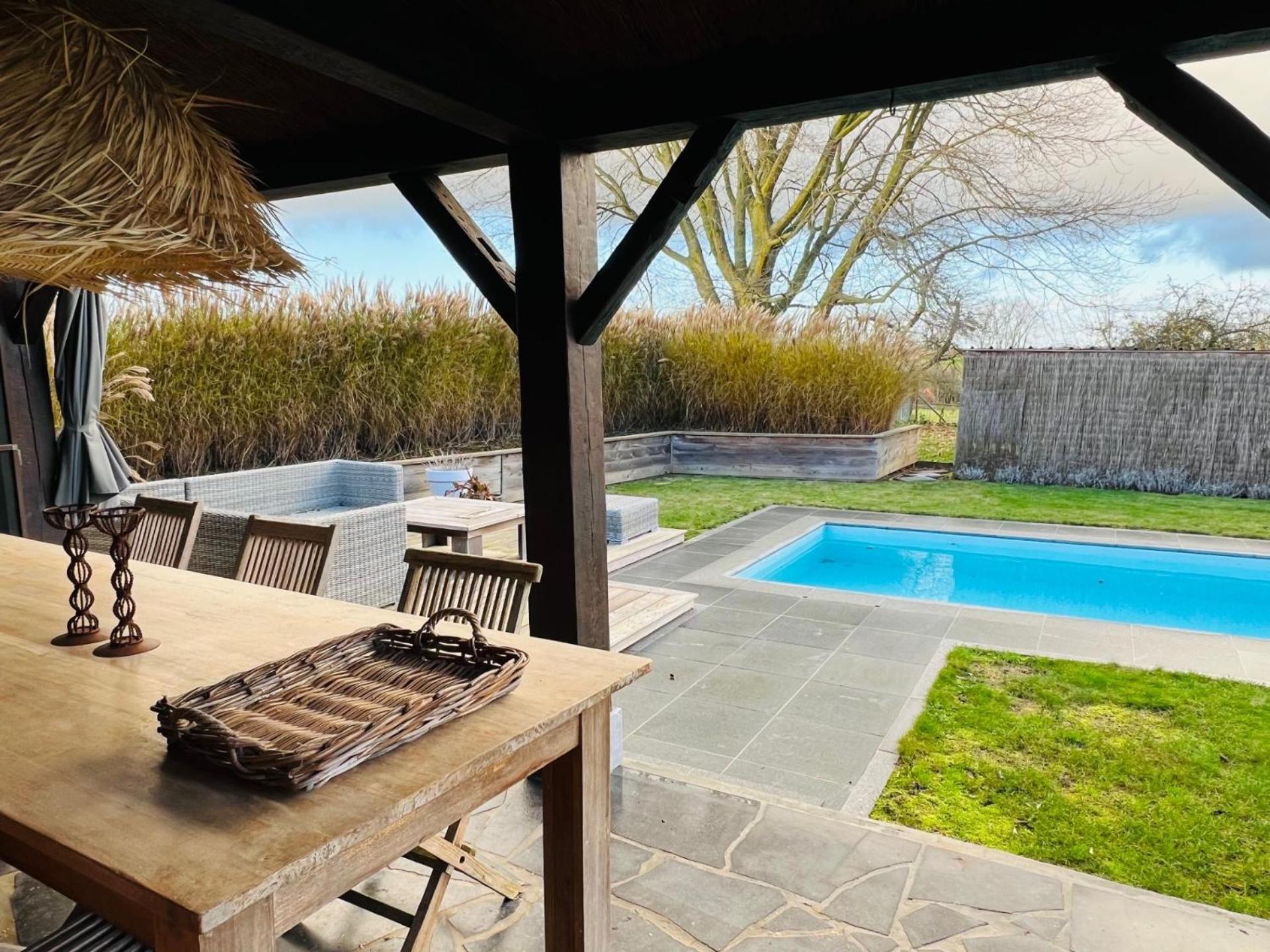 Zen Op Vakantie @Vakantiehoeve Met Zwembad Villa Lierde Buitenkant foto